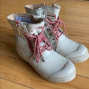 Hunter insulated rain boots